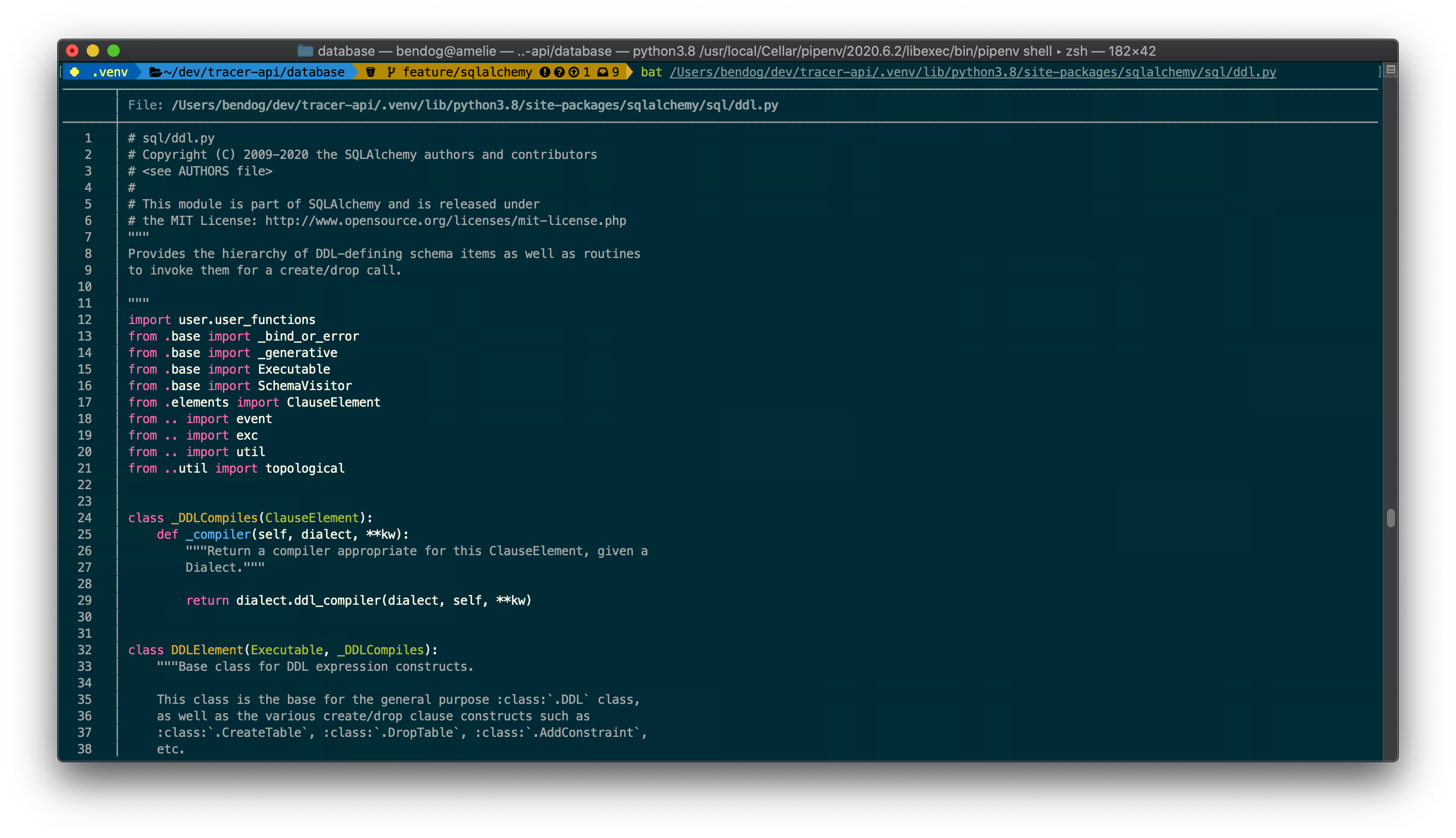 ModuleNotFoundError No module named 'user' · Issue 5383 · sqlalchemy