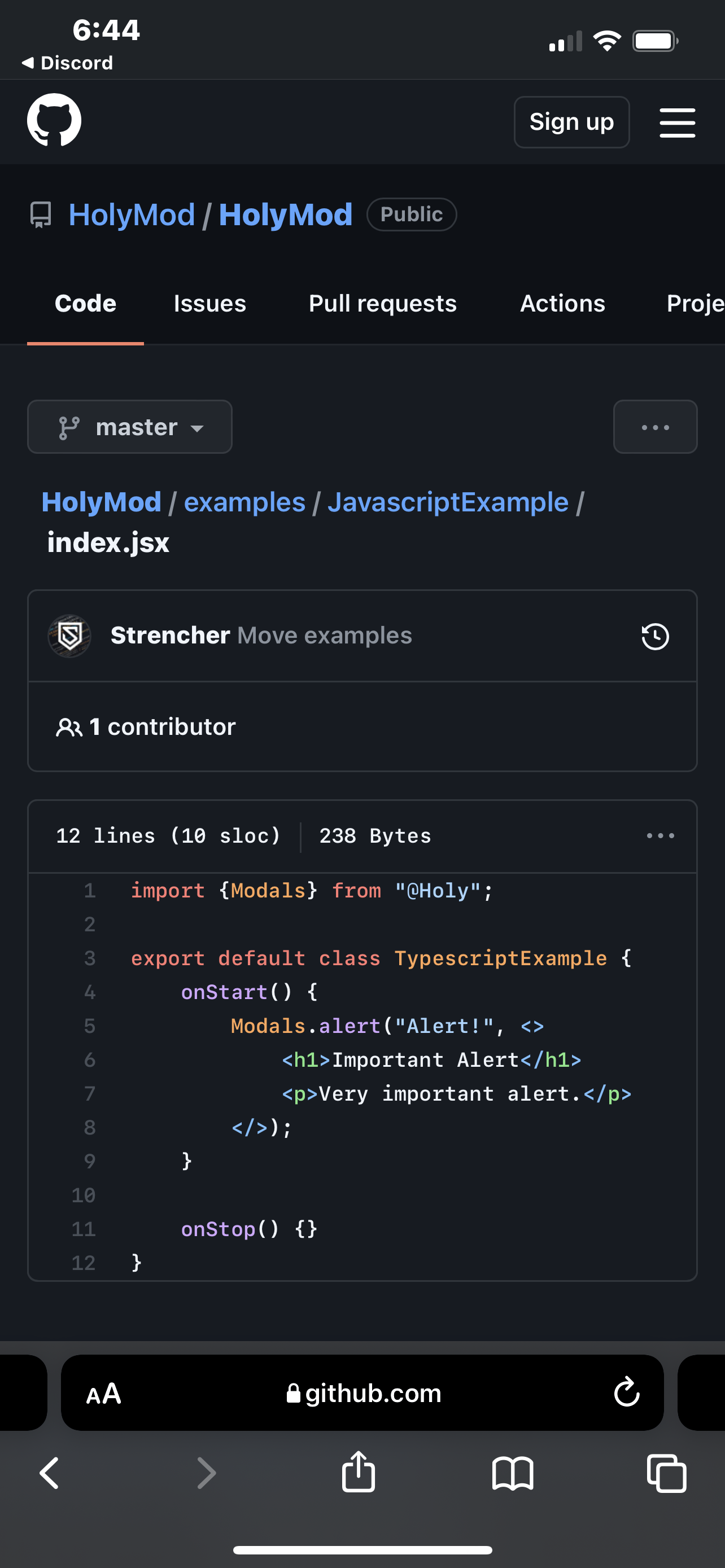 TS is JS now? · Issue #2 · HolyMod/HolyMod · GitHub