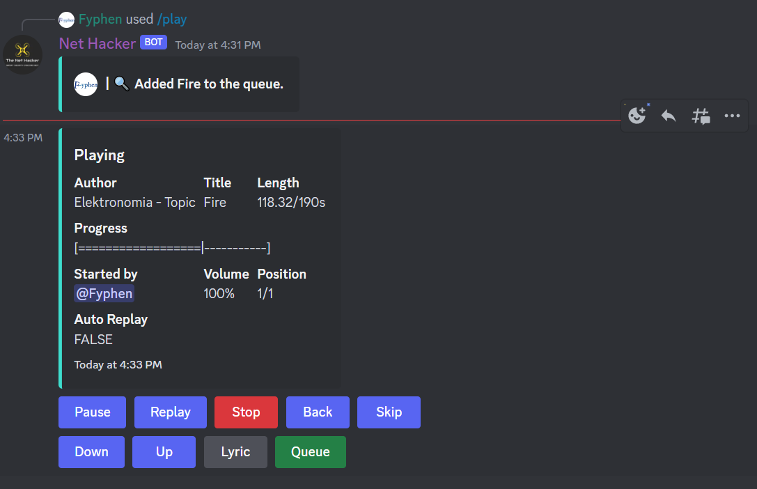 GitHub Nice music bot of discord.js v14