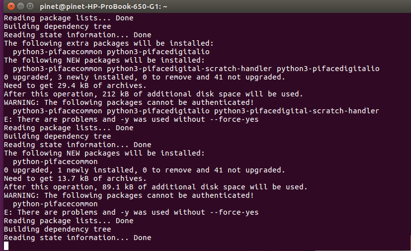 multiple 'command "sudo ltsp-chroot....." failed to execute correctly with a return code of 100' errors. · Issue #119 · PiNet/PiNet · GitHub