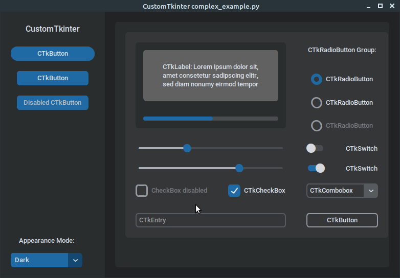 Setting a CTkButton corner_radius > 38 results in the widget length ...