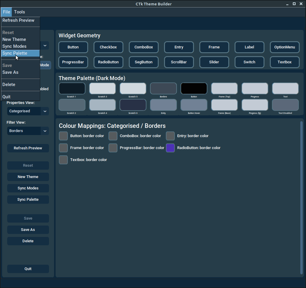 Menubar · TomSchimansky CustomTkinter · Discussion #319 · GitHub