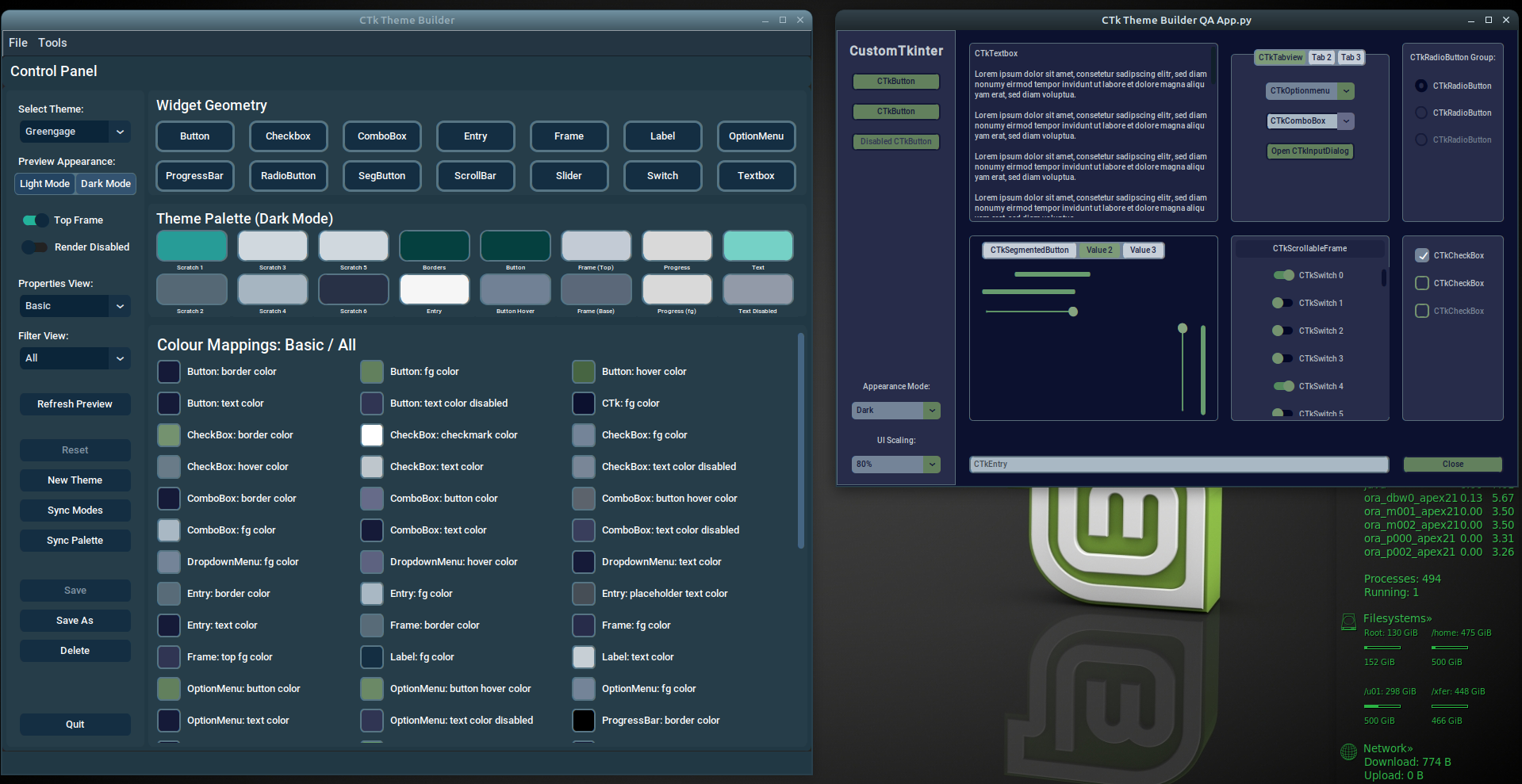 CTk Theme Builder 2.2 is now available · TomSchimansky CustomTkinter ...