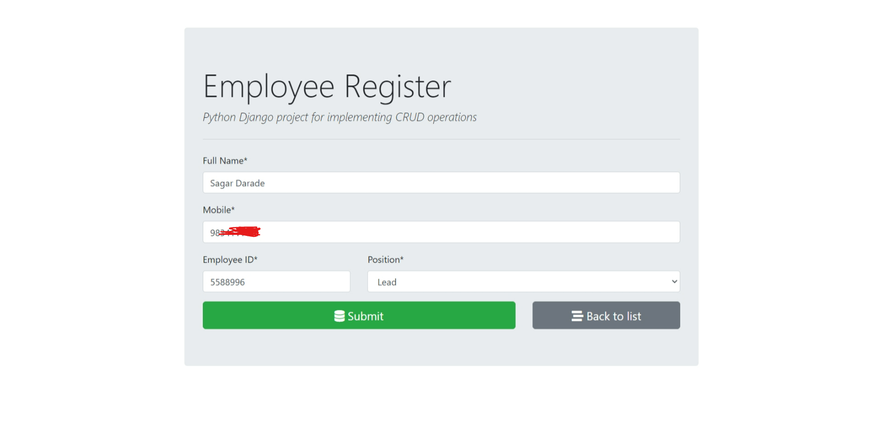 Github darade sagar employee management this project involves full