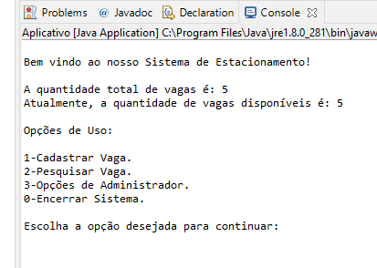 GitHub - SDLucasMG/Projeto-Estacionamento-Java: Projeto feito em Java ...