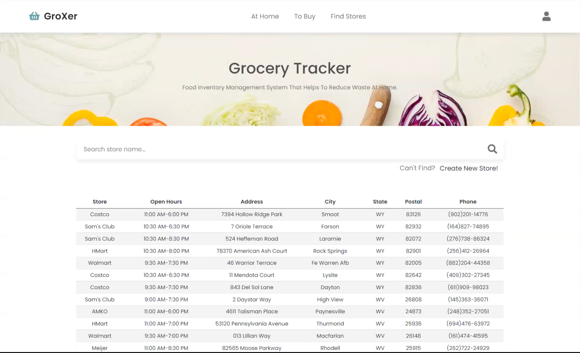 GitHub - candicechen016/Grocery-Tracker