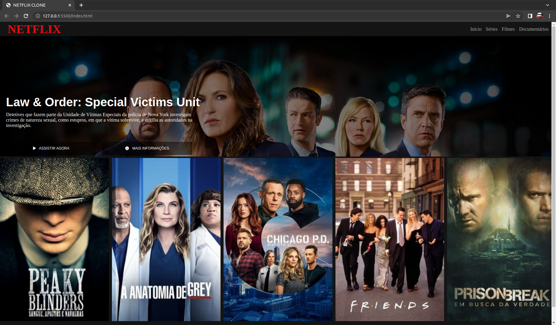 Netflic Interface GitHub - Hudsonhc/Interface-Netflix
