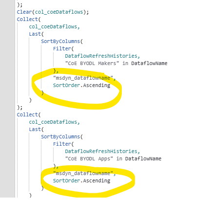 [CoE Starter Kit - BUG] CoE Admin Center - dataflow last refresh shows ...