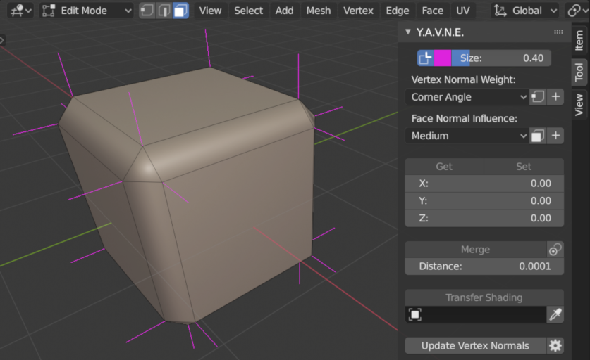 Yet Another Vertex Normal Editor Y A V N E Scs Software