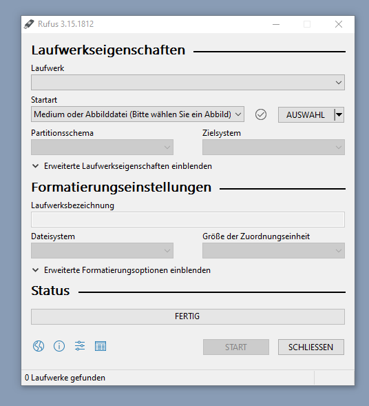 0 Laufwerke gefunden · Issue #1772 · pbatard/rufus · GitHub