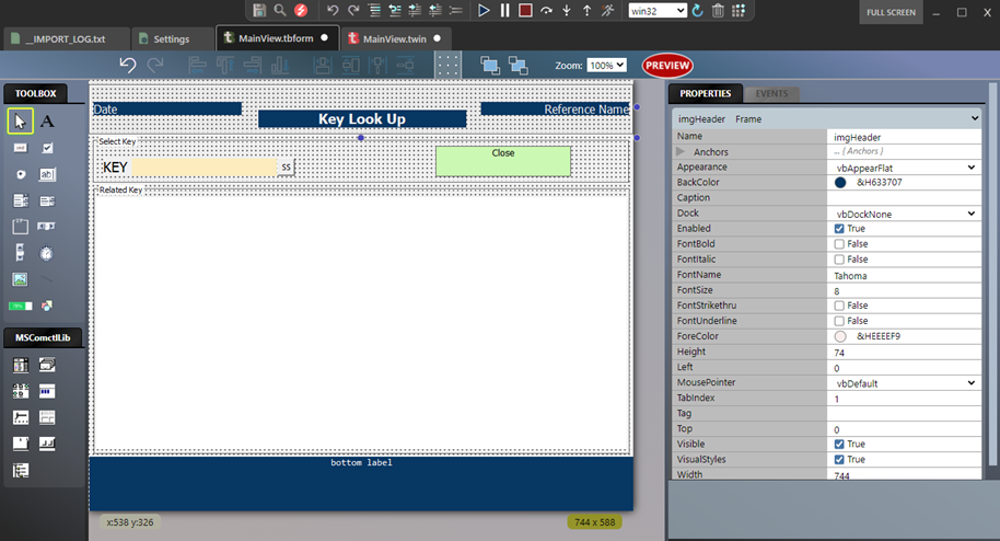 WinNativeForms : Control Property behaviour · Issue #1004 · twinbasic ...