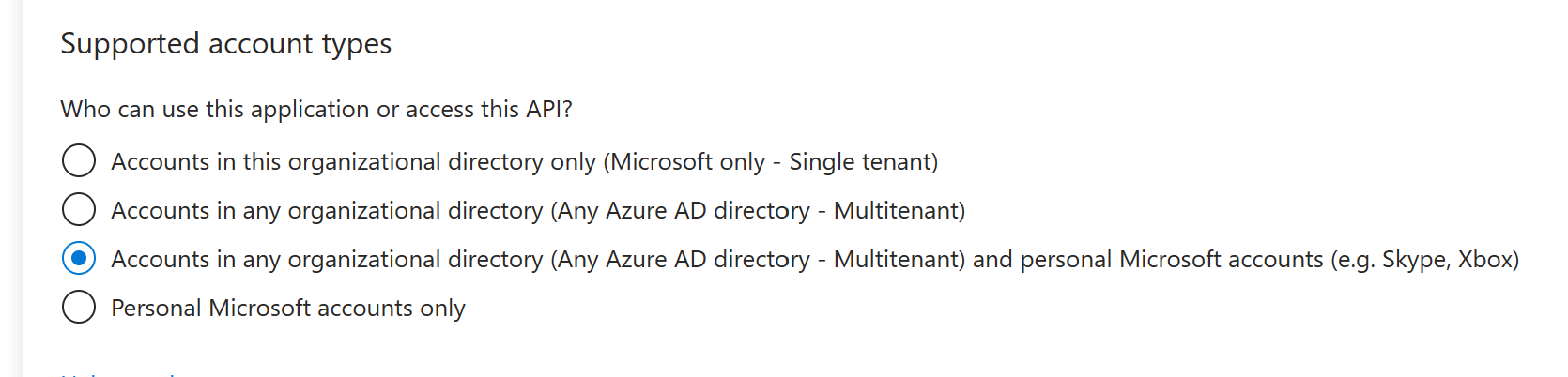During signin is there a way to allow personal microsoft accounts ...
