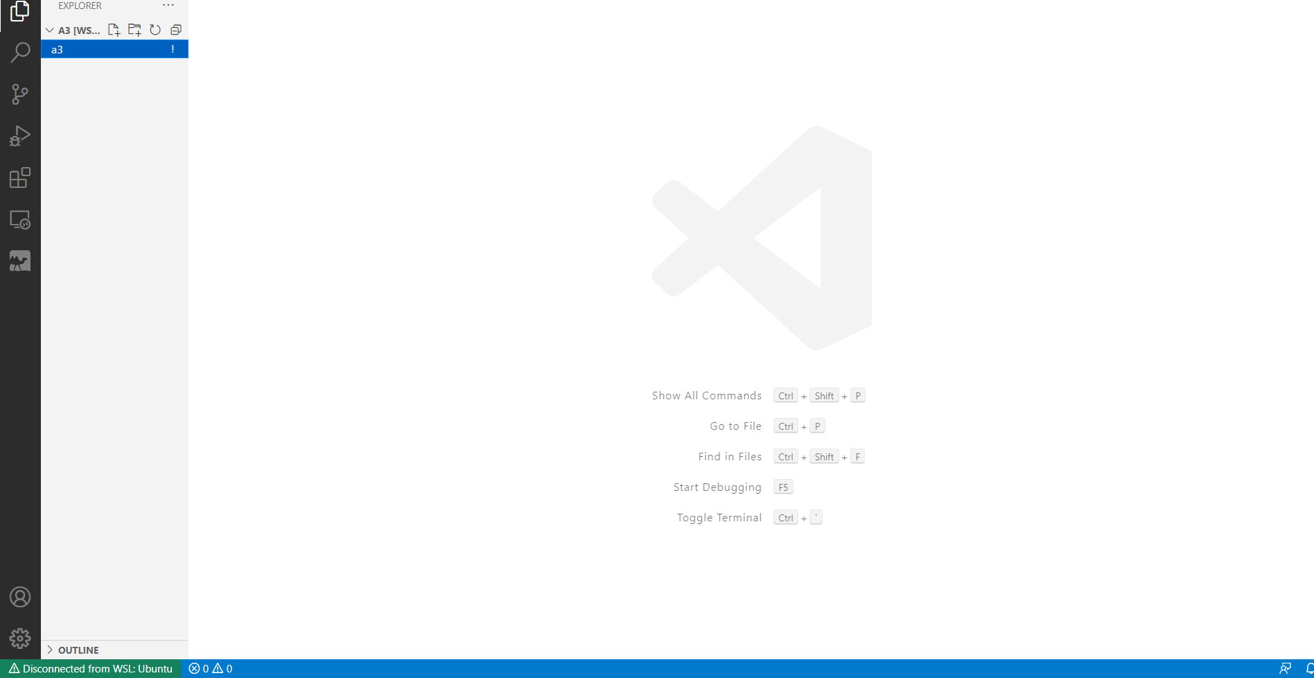 WSL: Disconnected Error · Issue #144931 · microsoft/vscode · GitHub