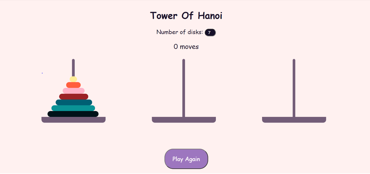 Add tower of hanoi game issue 2195 pranjay poddar dev geeks github