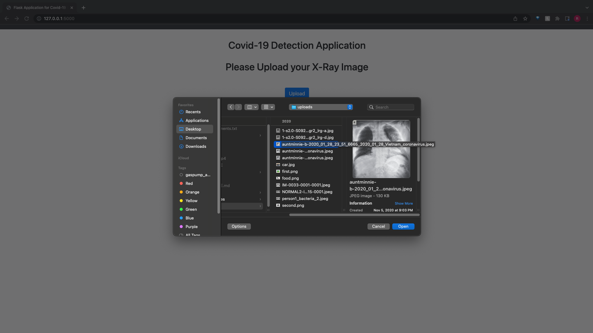 GitHub - rohitkphilip/covid19-detector-webapp