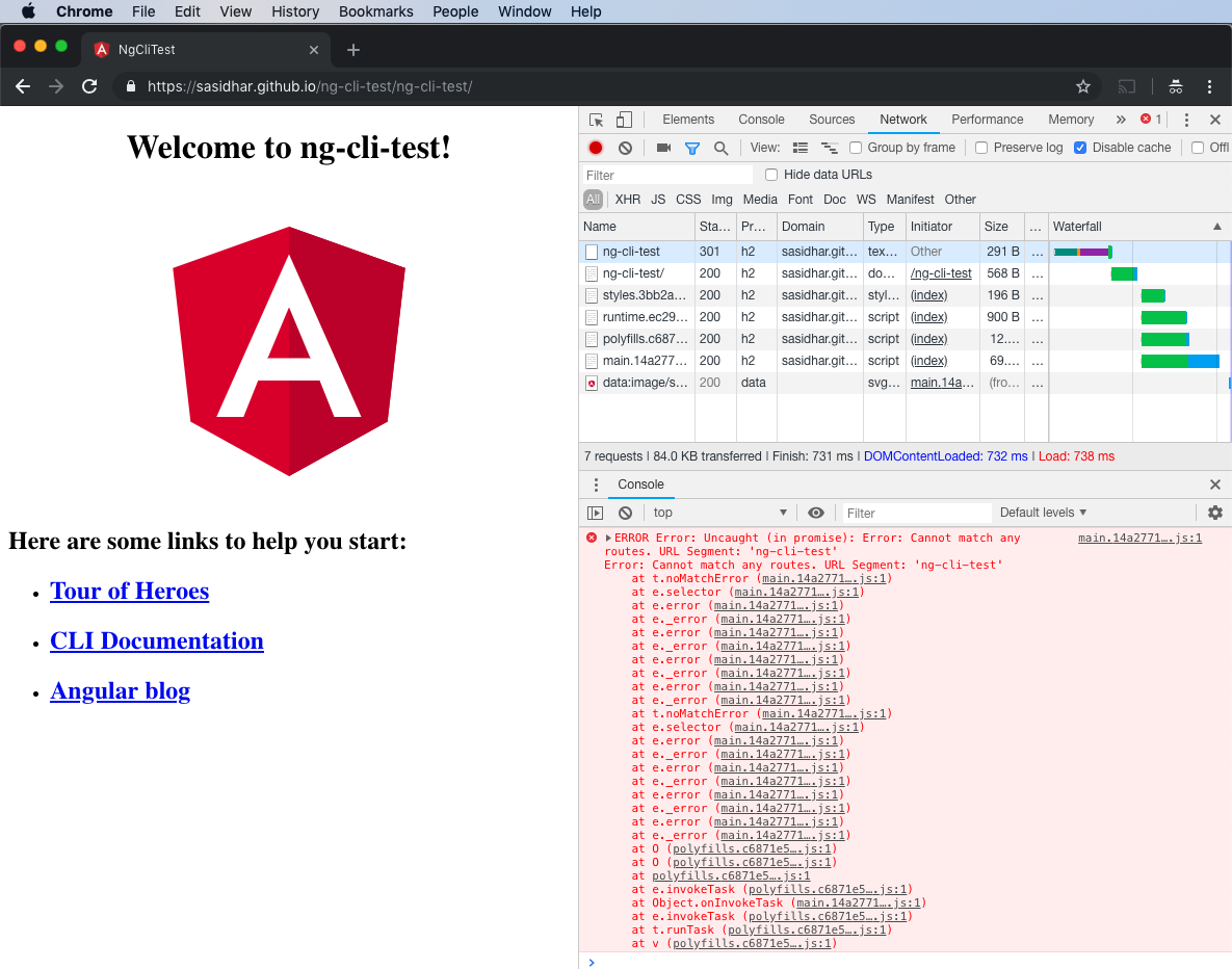 github-pages deployment instructions are not working · Issue #26803 ...