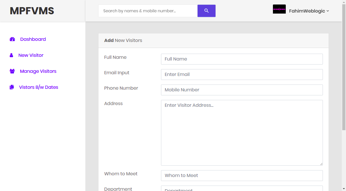 GitHub - FahimWeblogicAndCyberTechnologies/cvms: A single solution to ...