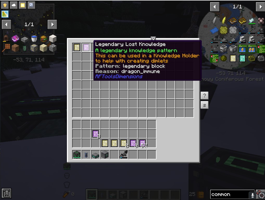 Lost Knowledge only have broken/unusable attributes. Dimlet Workbench ...