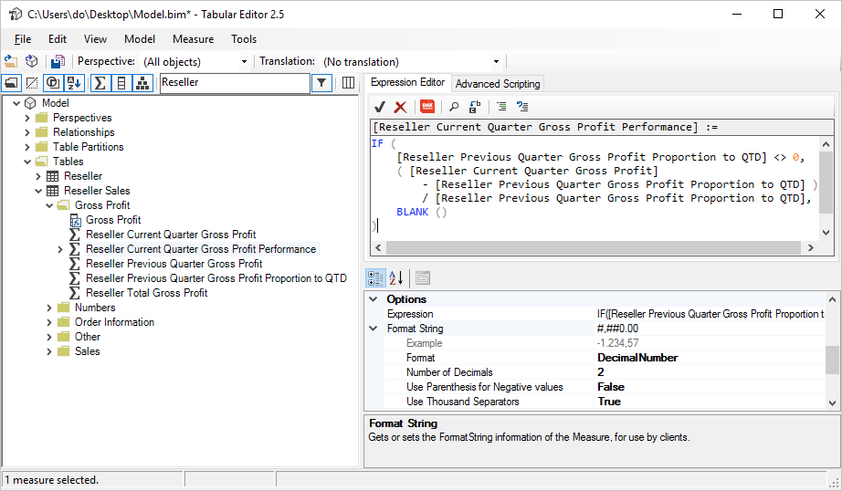 tabular editor aps