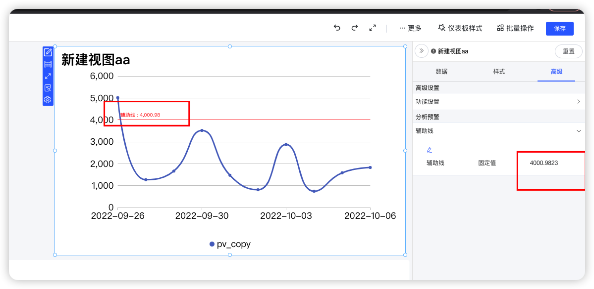 [Bug]辅助线设置精度丢失的问题 · Issue #4630 · dataease/dataease · GitHub