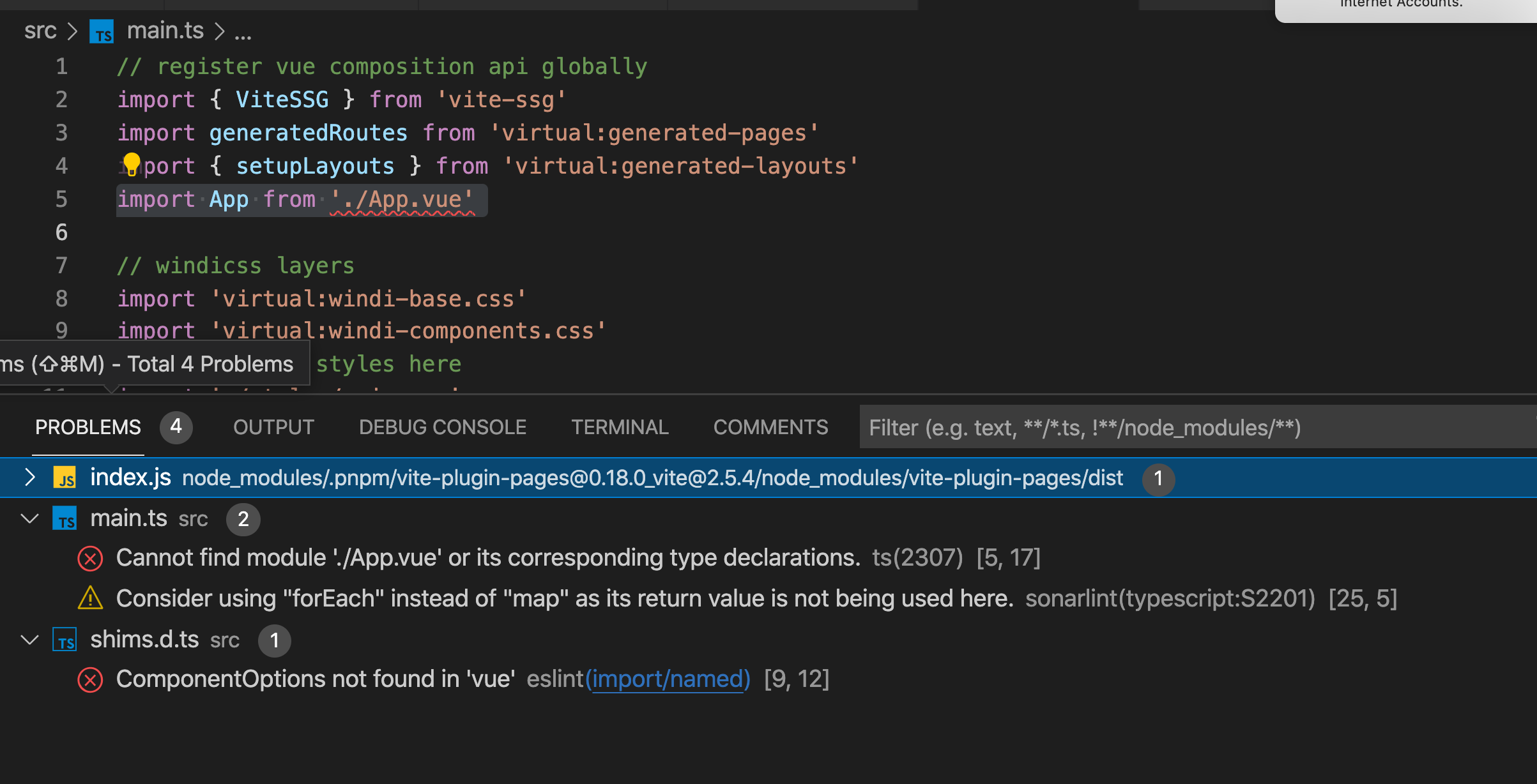 Cannot Start Project Path import Resolve Issue Issue 188 Antfu cannot-start-project-path-import-resolve-issue-issue-188-antfu