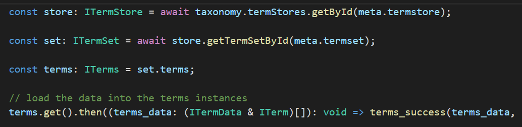 Term Set Custom Sort Order Always Null Issue 525 Pnp Pnpjs Github