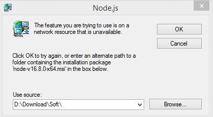 Installation problem on 16.9.x · Issue #40077 · nodejs/node · GitHub