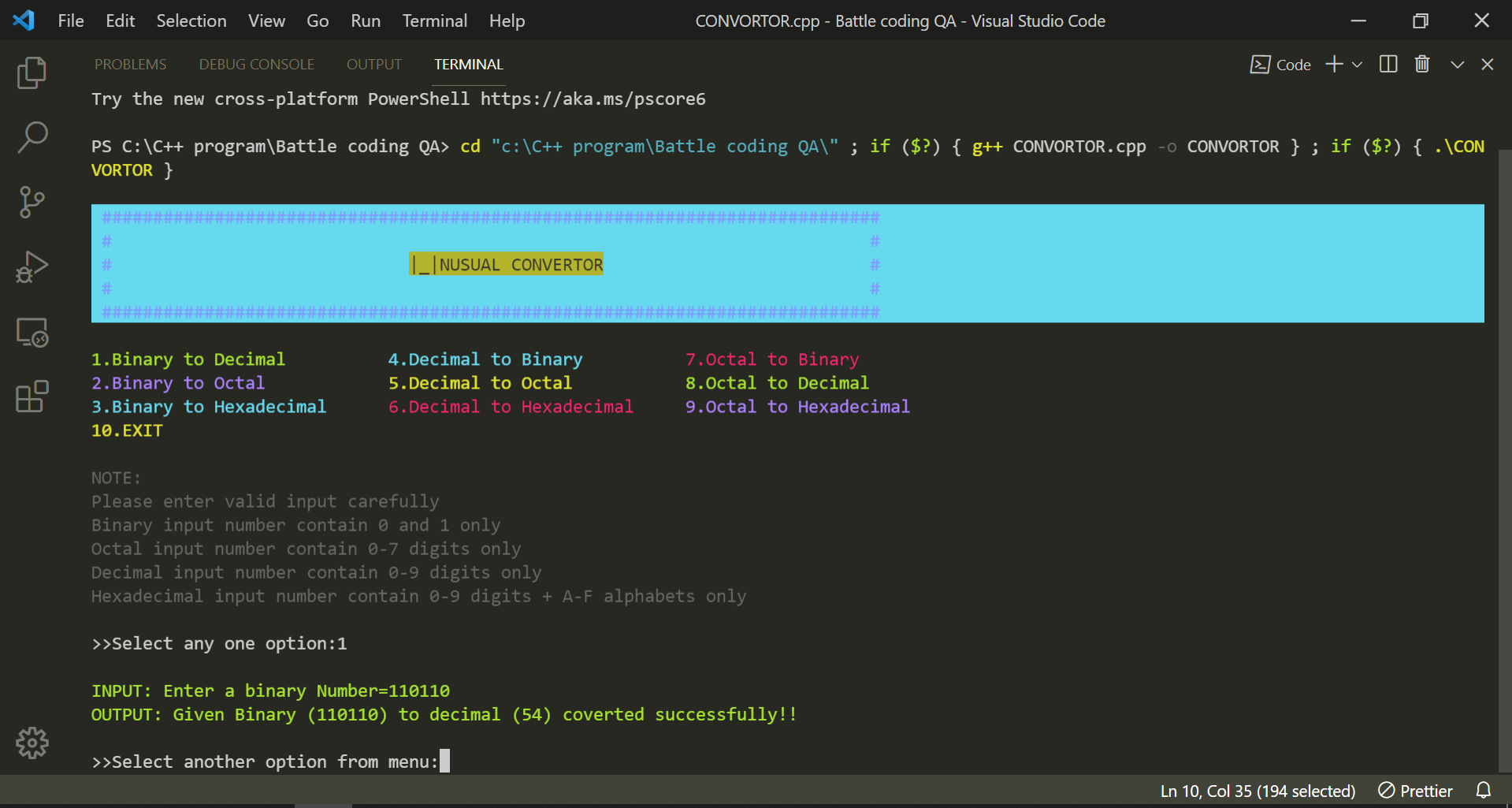 GitHub - merajahmad1/Conversion: it is a program act as a convertor. it ...