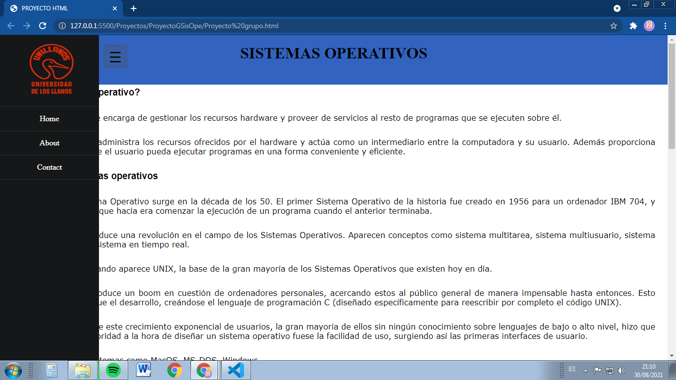 GitHub - Bucki28/Sistemas-operativos: Pagina web sobre con información ...