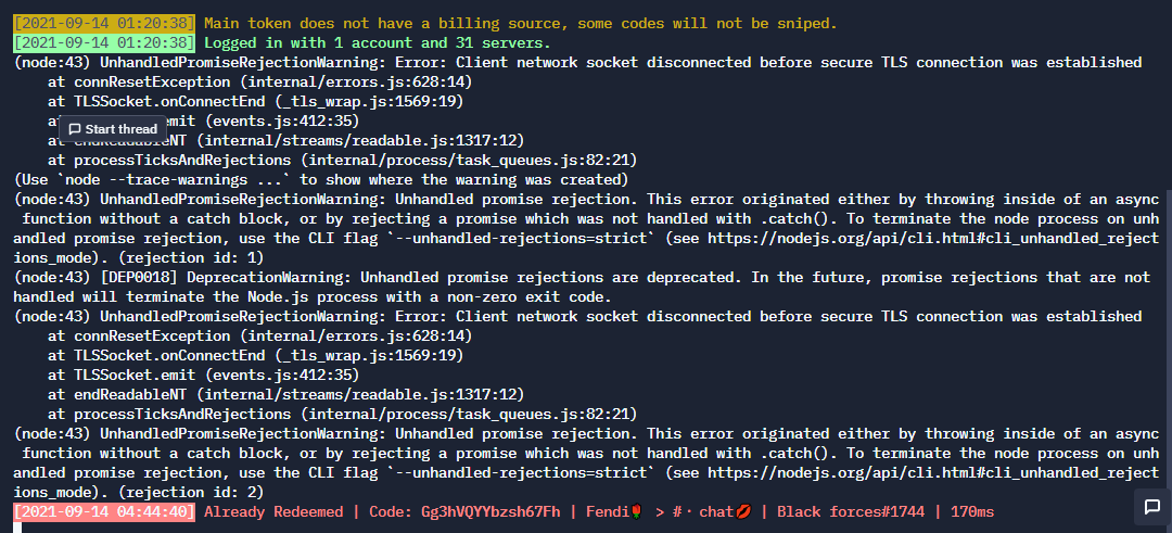 [Bug] An error occurs on Replit. · Issue #231 · marioparaschiv/nitro ...