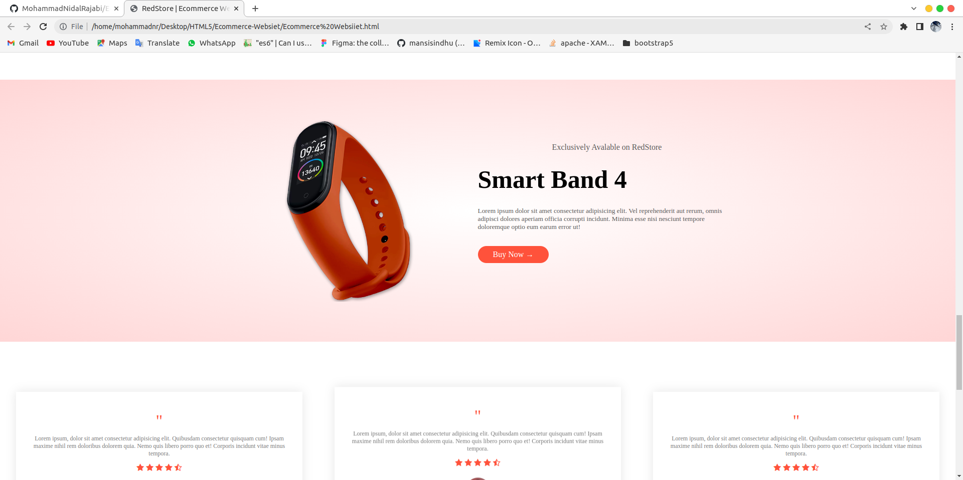 GitHub - MohammadNidalRajabi/Ecommerce-Websiet: Simple Ecommerce ...