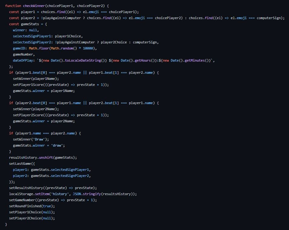 Github elpog rps rock paper scissors game