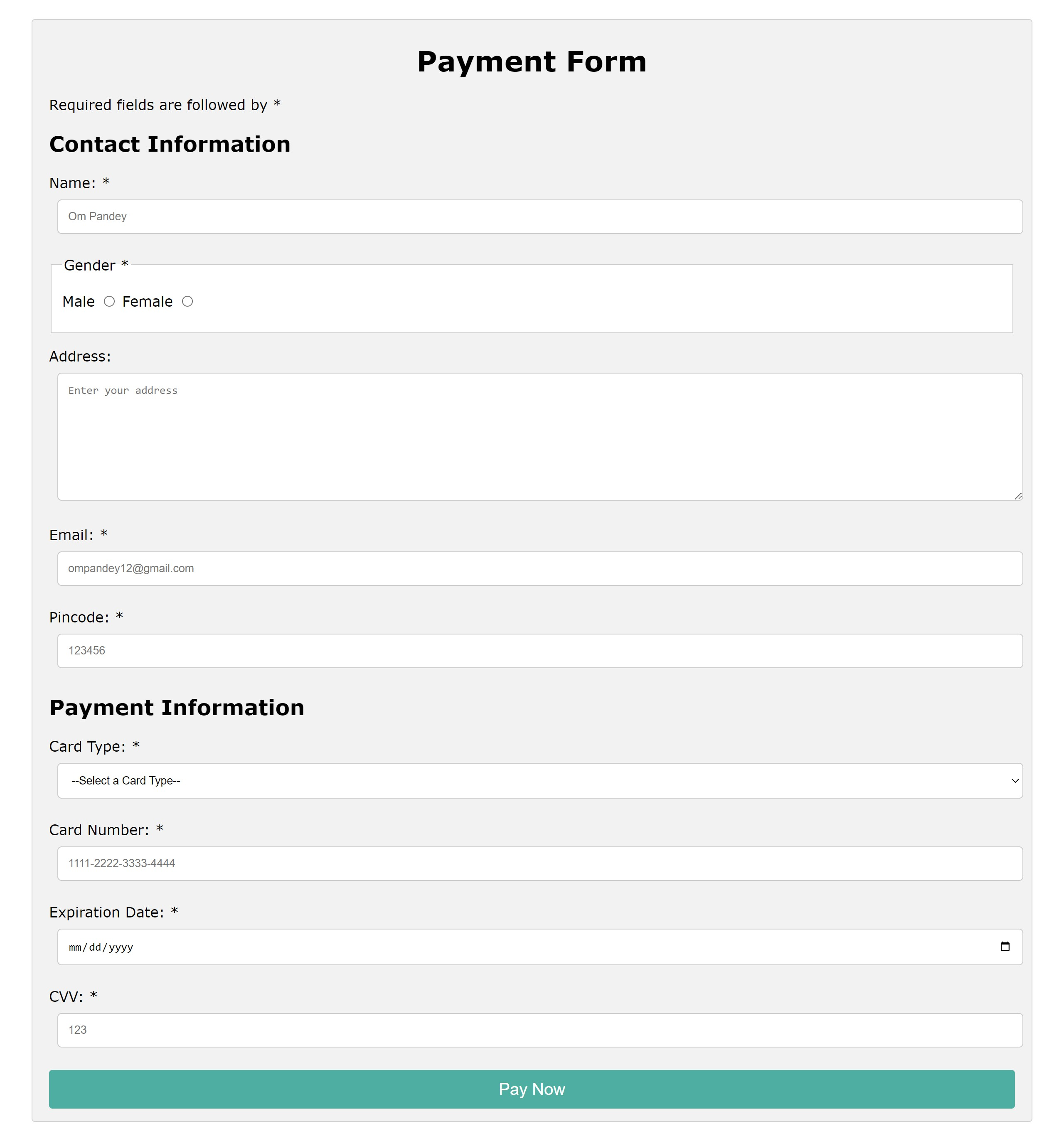 GitHub - vishakha0112/Payment-Form-by-HTML-CSS.github.io