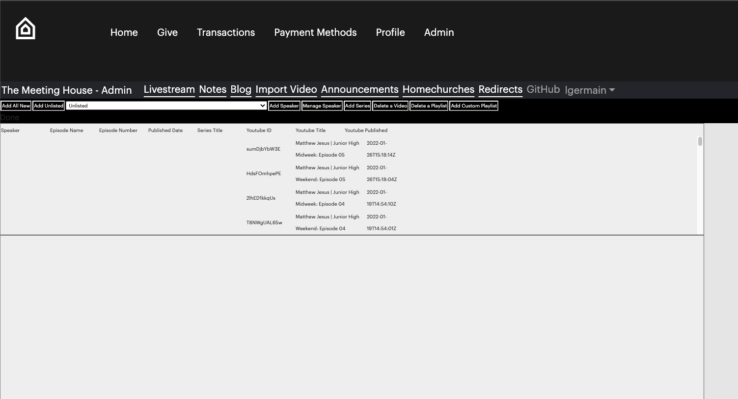 Videos not importing into admin · Issue #916 · themeetinghouse/web · GitHub