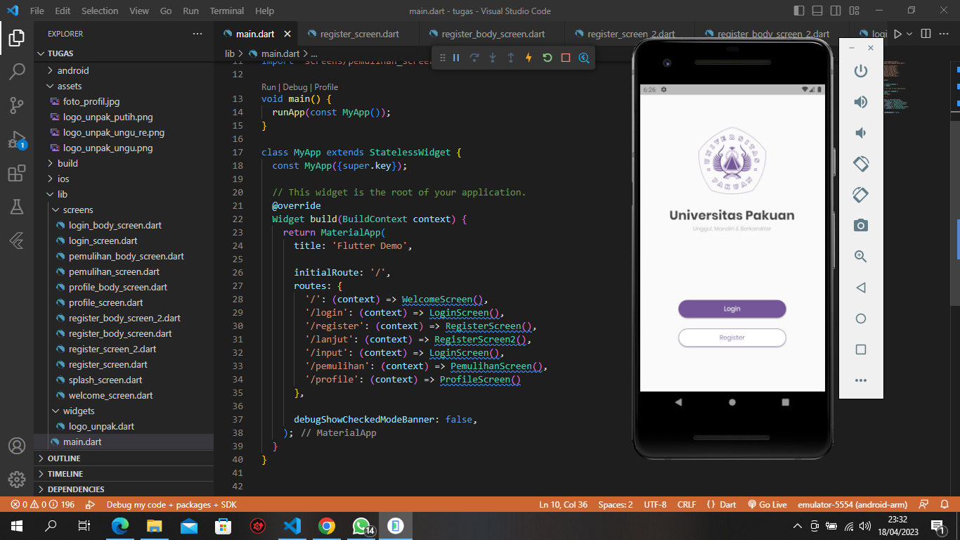 GitHub - HiKaKara/033_mopro_unpak: Aplikasi Membuat Aplikasi Sederhana ...