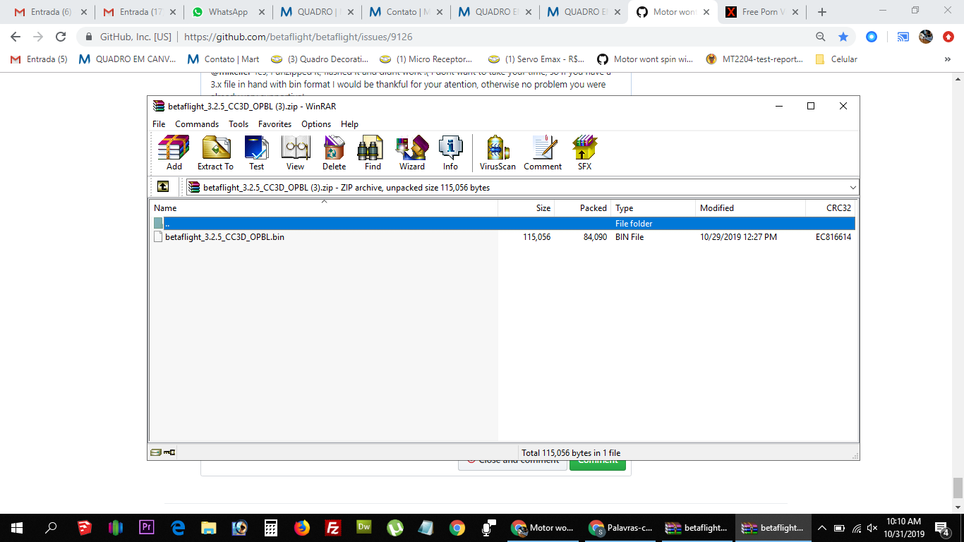 Motor wont spin with Betaflight and CC3D · Issue 9126 · betaflight/betaflight · GitHub