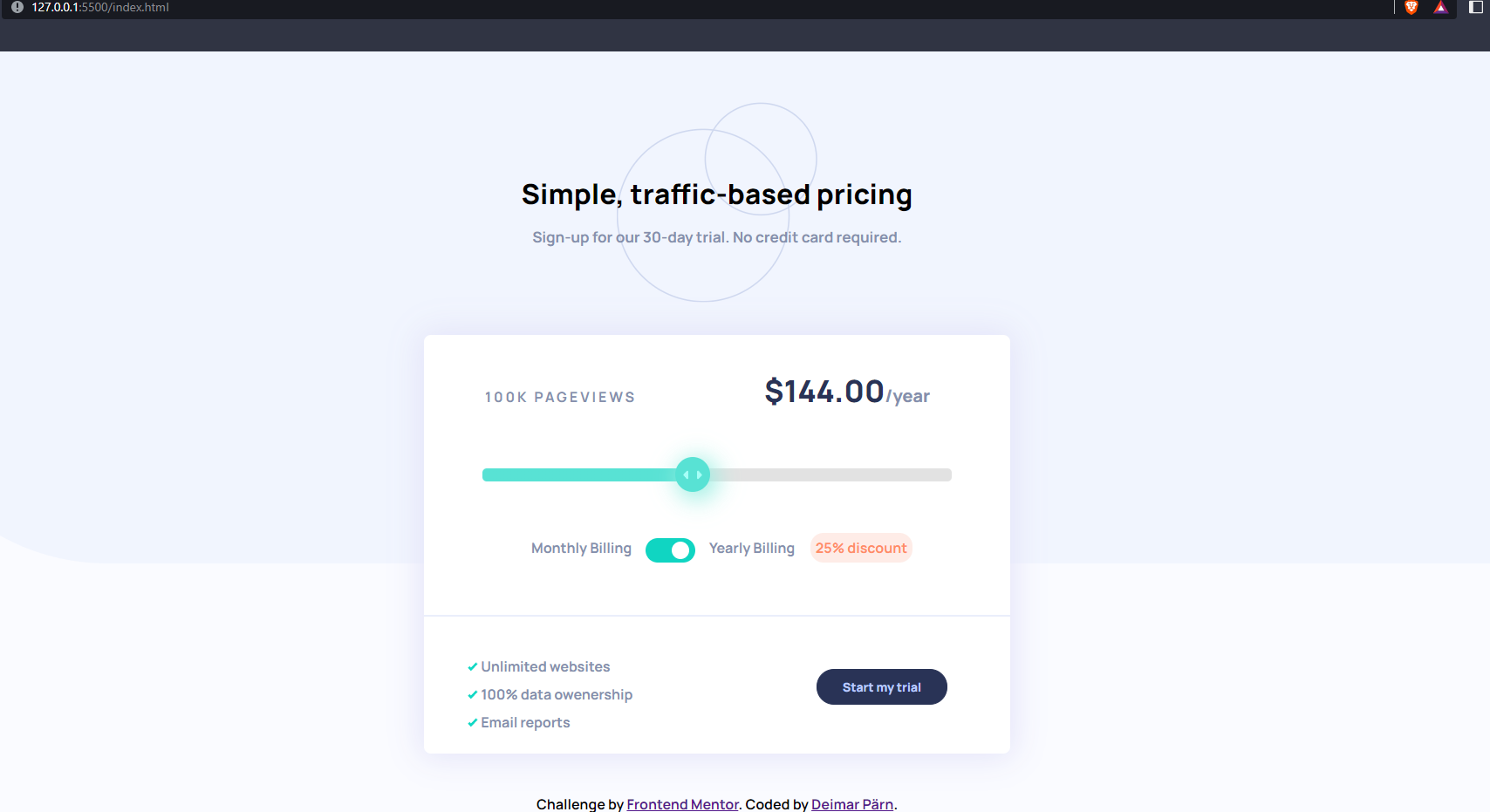 GitHub - deimar10/Interactive-pricing-component