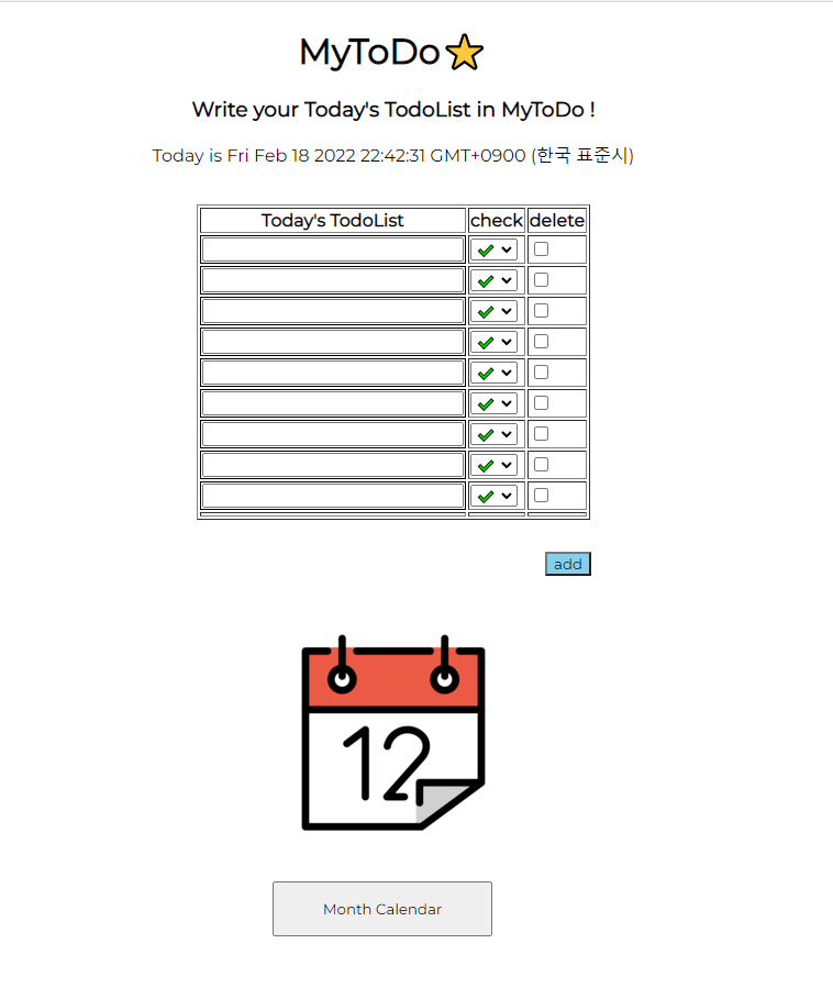 GitHub - seungmiKim1/toyProj_ToList: Javascript를 이용하여 TodoList 구현_토이프로젝트