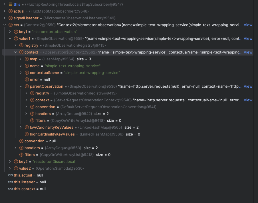 Micrometer.observation failure with automatic context propagation ...