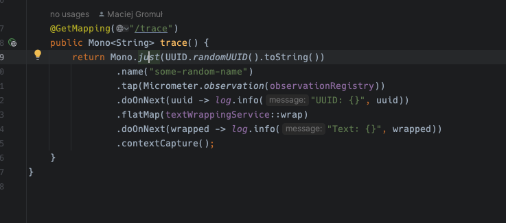 Micrometer.observation failure with automatic context propagation ...