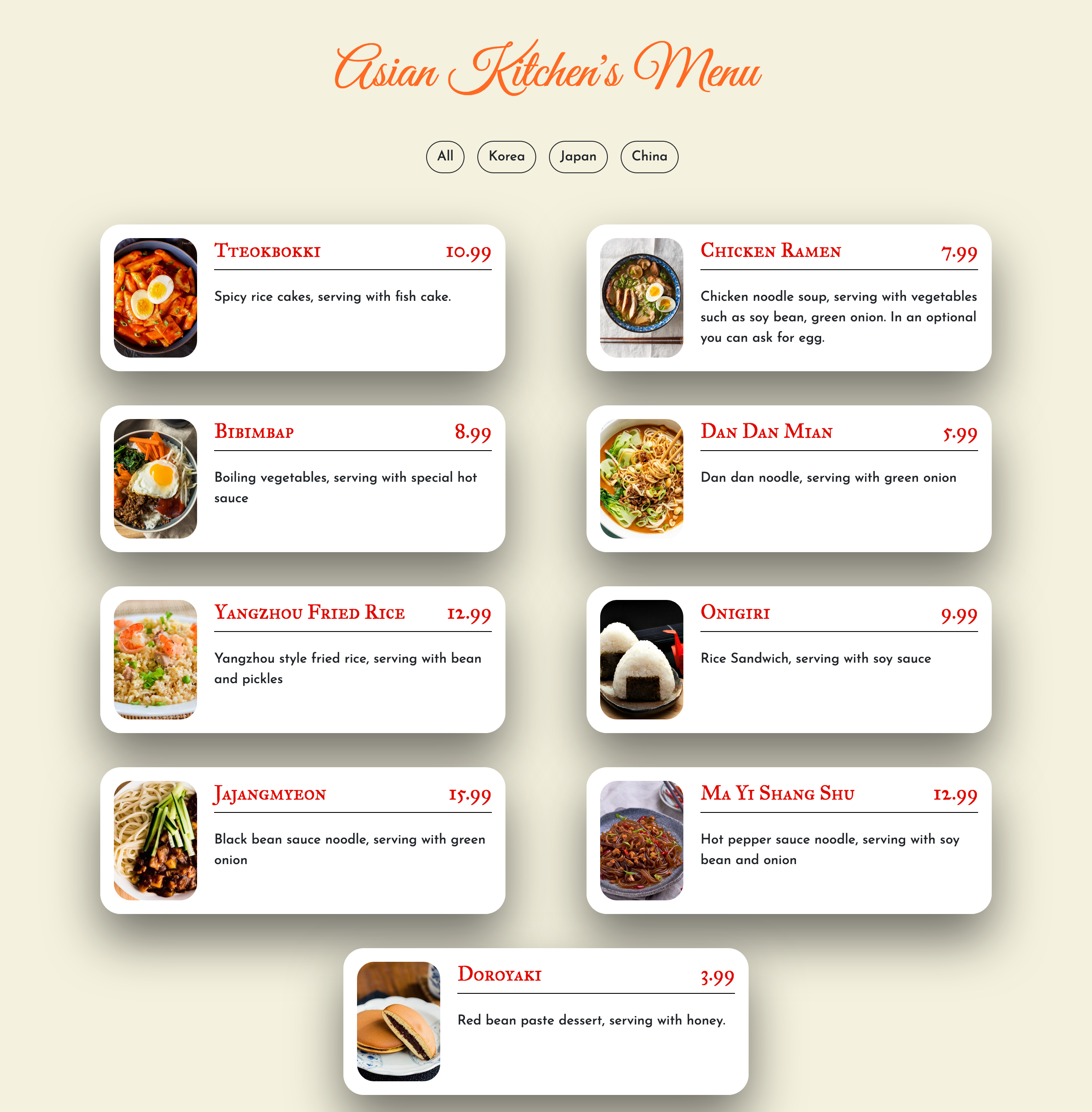 GitHub - melinkan/asian-kitchen-menu: Asian kitchen menu with filters ...