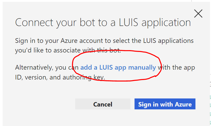 Region field is missing when adding LUIS service to .bot file · Issue ...