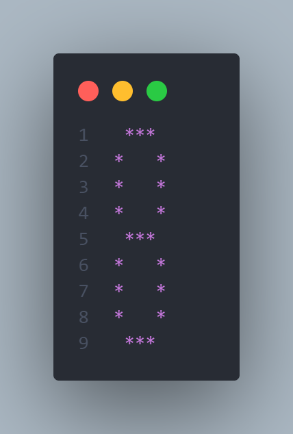 [PATTERN] Add Eight shape star pattern in C, Pattern44 · Issue #117 ...