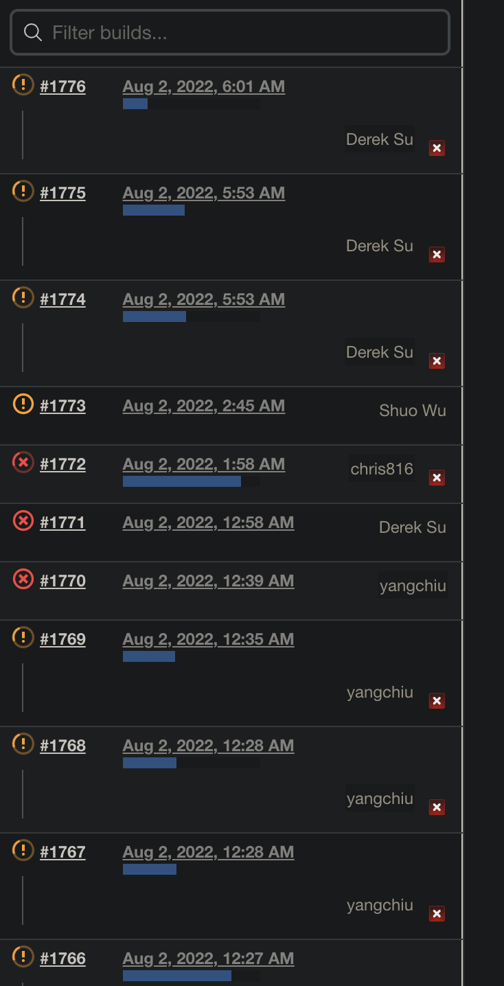 [TEST] Add user account part of the build name of each ondemand job