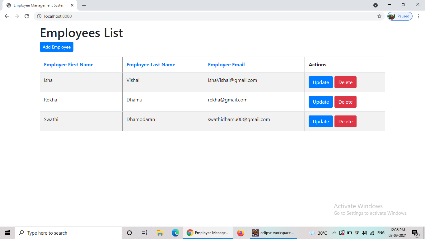 GitHub - SwathiDhamodaran/Employee-Management-System