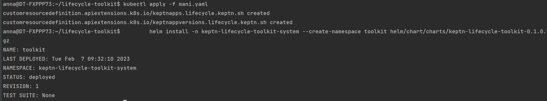 Bug: helm install of our chart does not update crds · Issue #776