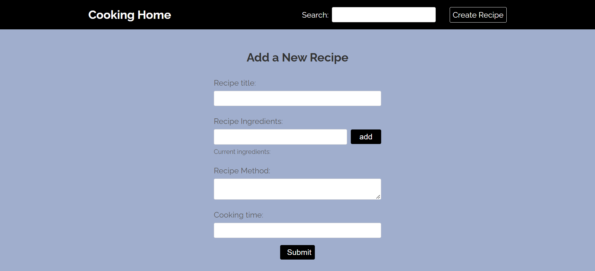 GitHub - Aadish12/Cooking-Home