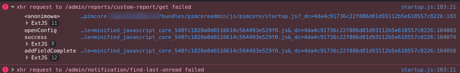 [Bug]: Unable to save custom report · Issue #14668 · pimcore/pimcore ...