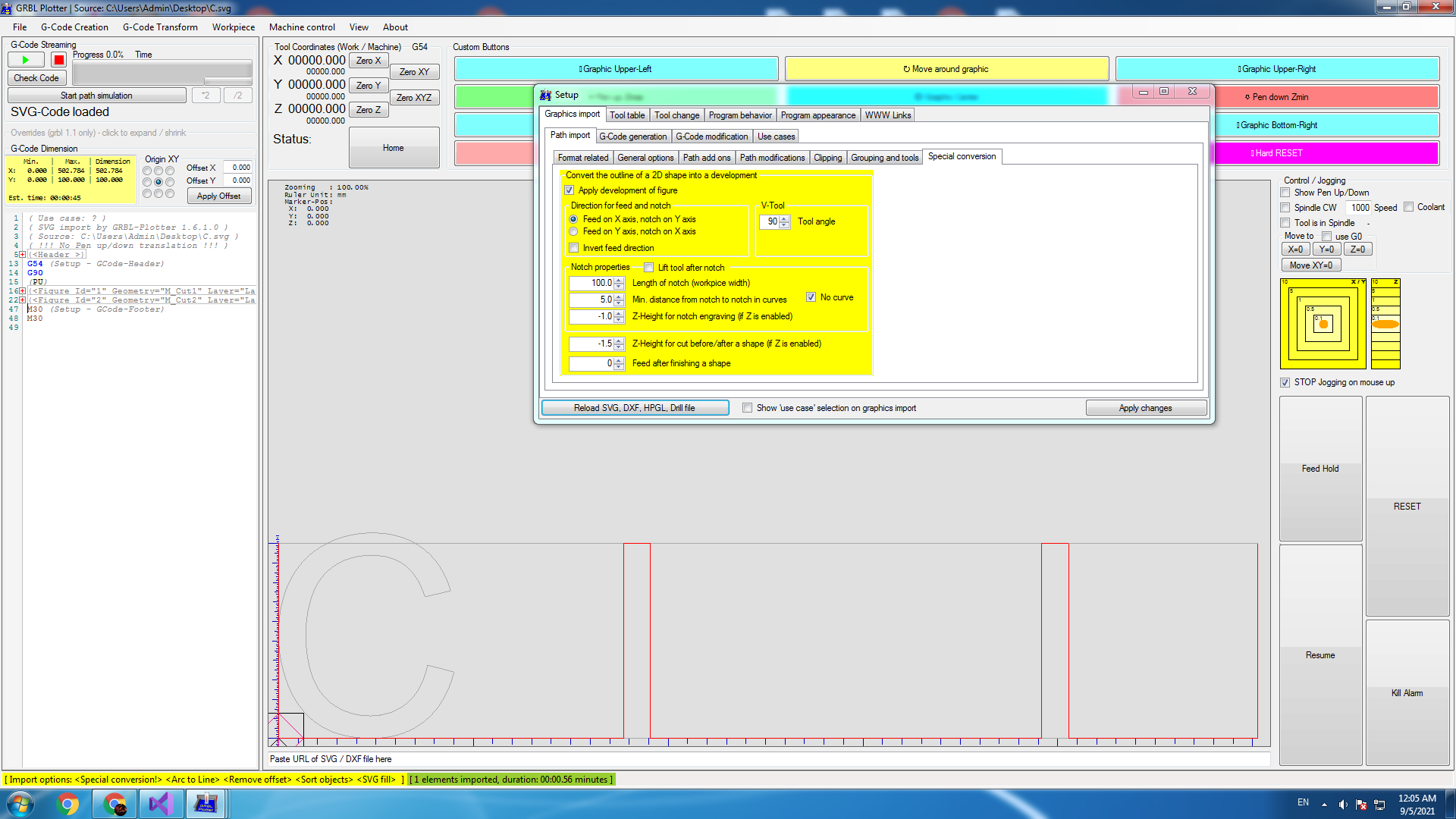 Special conversion · Issue #220 · svenhb/GRBL-Plotter · GitHub