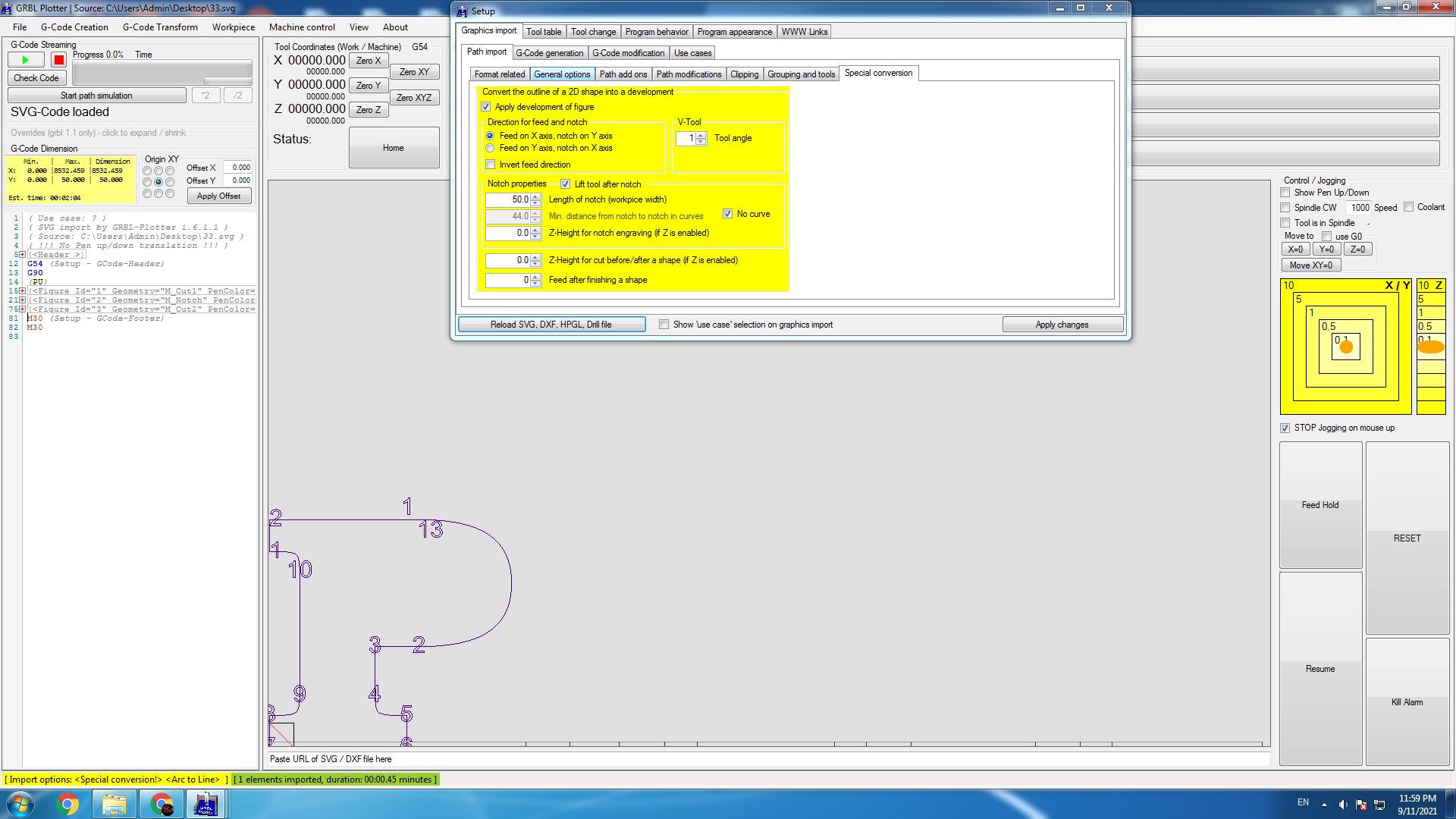 Special conversion · Issue #220 · svenhb/GRBL-Plotter · GitHub